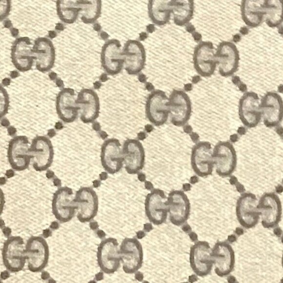 GUCCI AUTHENTIC vintage 70s/80s monogram tote w/ Gucci stripe - Picture 6 of 9